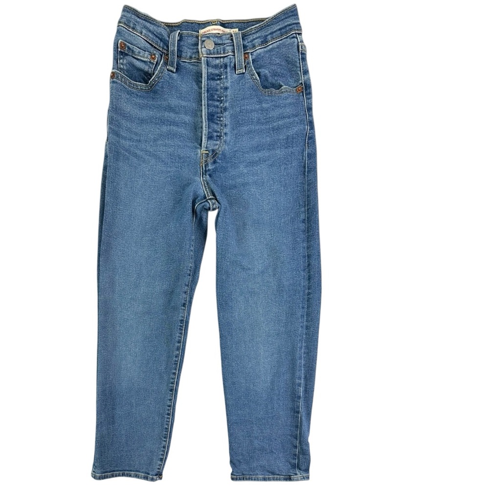 Levi’s Ribcage Straight Ankle Jeans Size 24